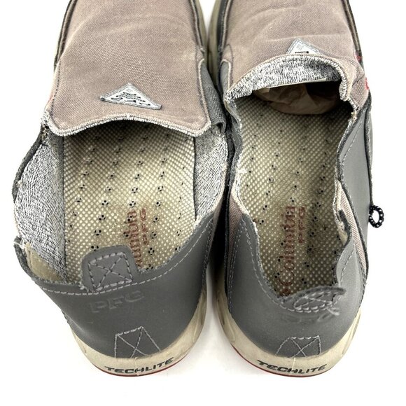 Columbia PFG Bahama Vent Shoes Men 10 Grey Slip On Boat Water Fishing Breathable - Picture 5 of 7